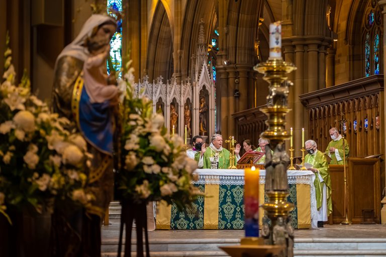 Plenary Mass at St Mary's Cathedral Sydney_Plenary Candle